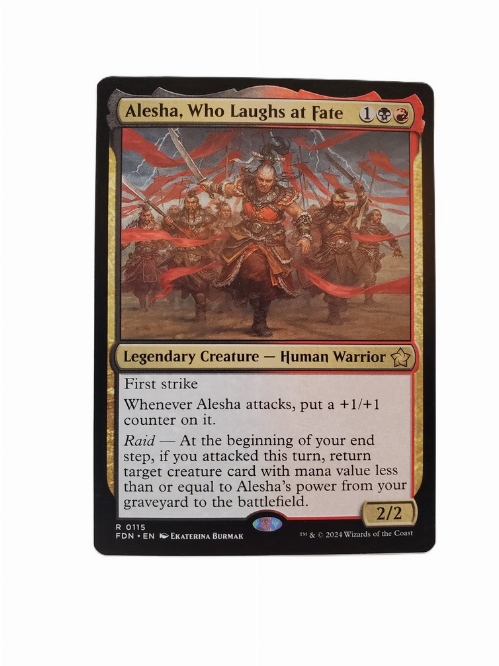 Alesha, Who Laughs at Fate
