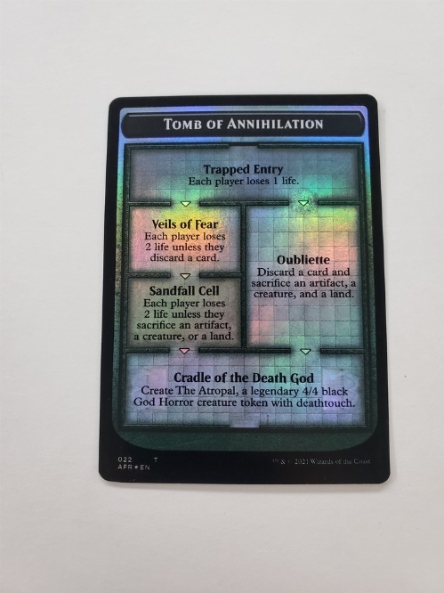 Tomb of Annihilation // The Atropal - Double-Sided Token (Foil)