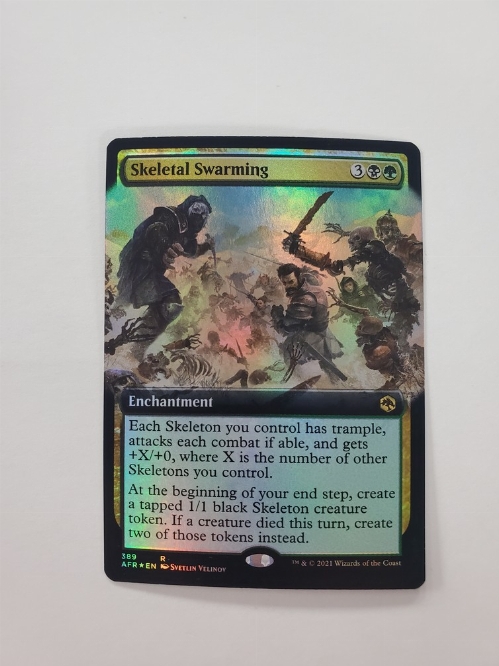 Skeletal Swarming (Extended Art) (Foil)