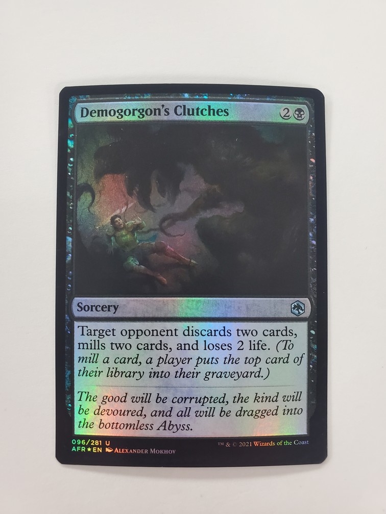 Demogorgon's Clutches (Foil)