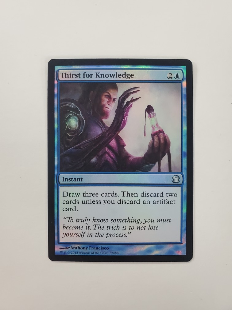 Thirst for Knowledge (Foil)