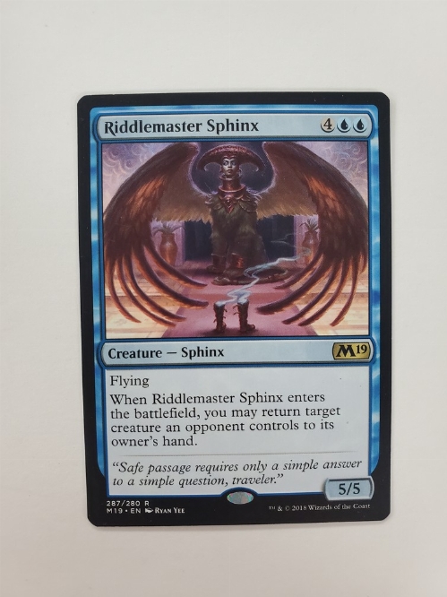 Riddlemaster Sphinx