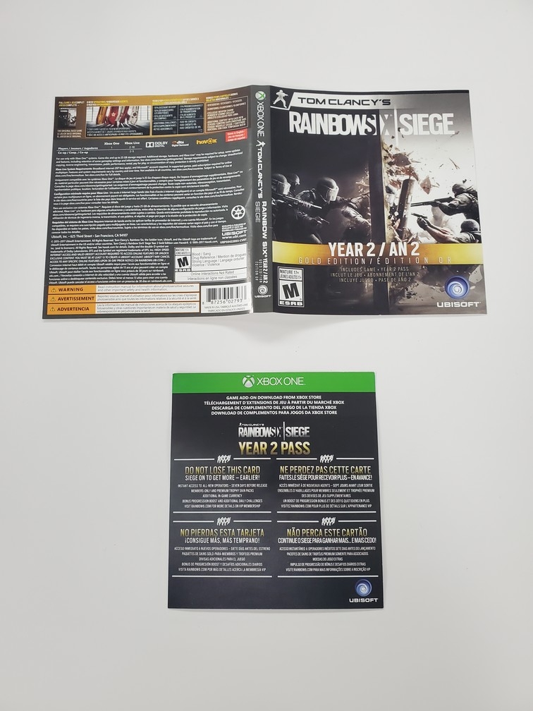 Tom Clancy's Rainbow Six: Siege (Year 2) (Gold Edition) (B)