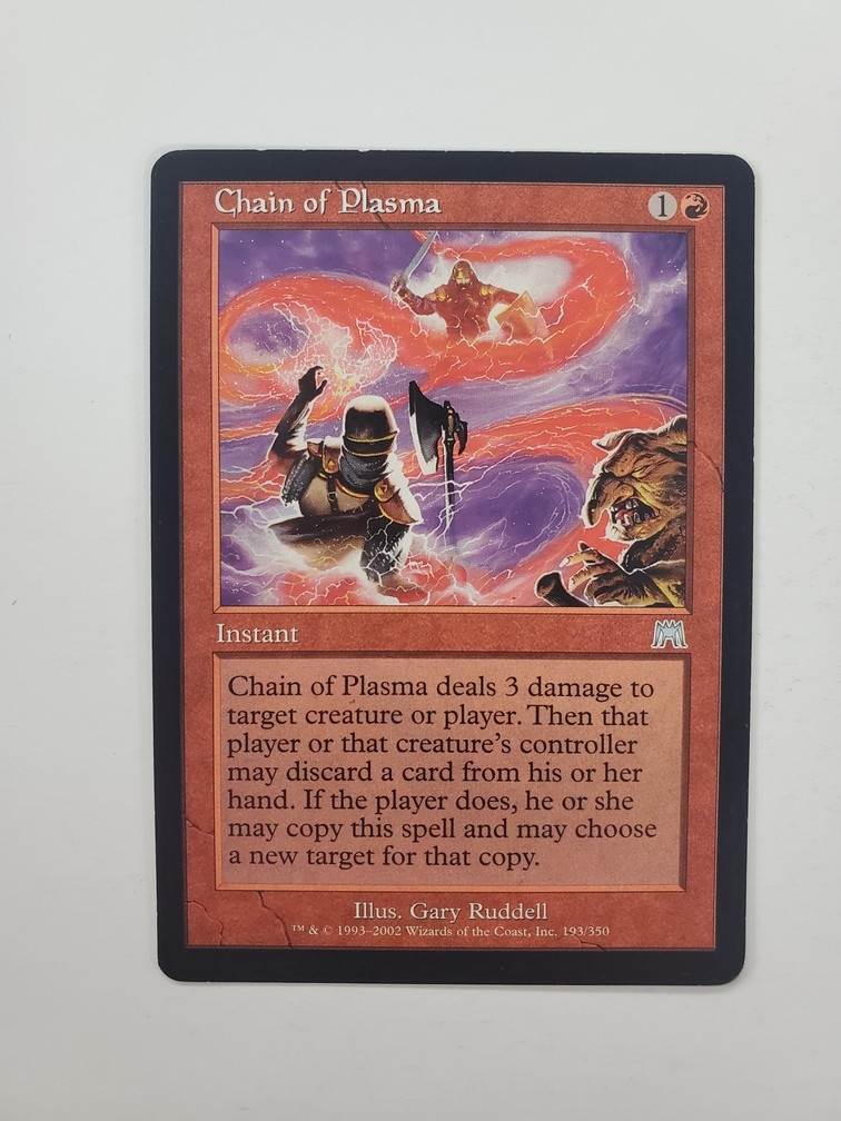 Chain of Plasma