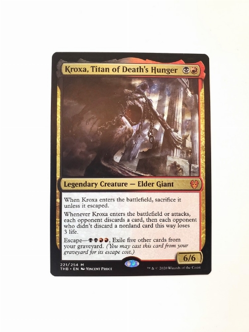 Kroxa, Titan of Death's Hunger