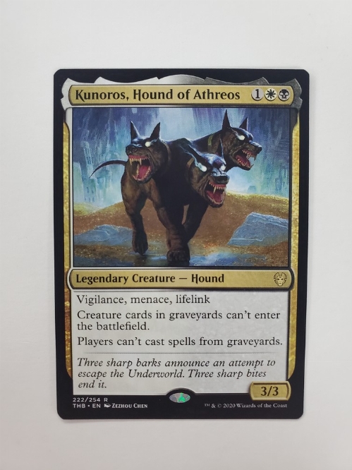 Kunoros, Hound of Athreos