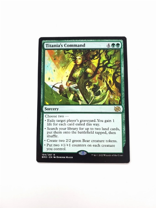 Titania's Command