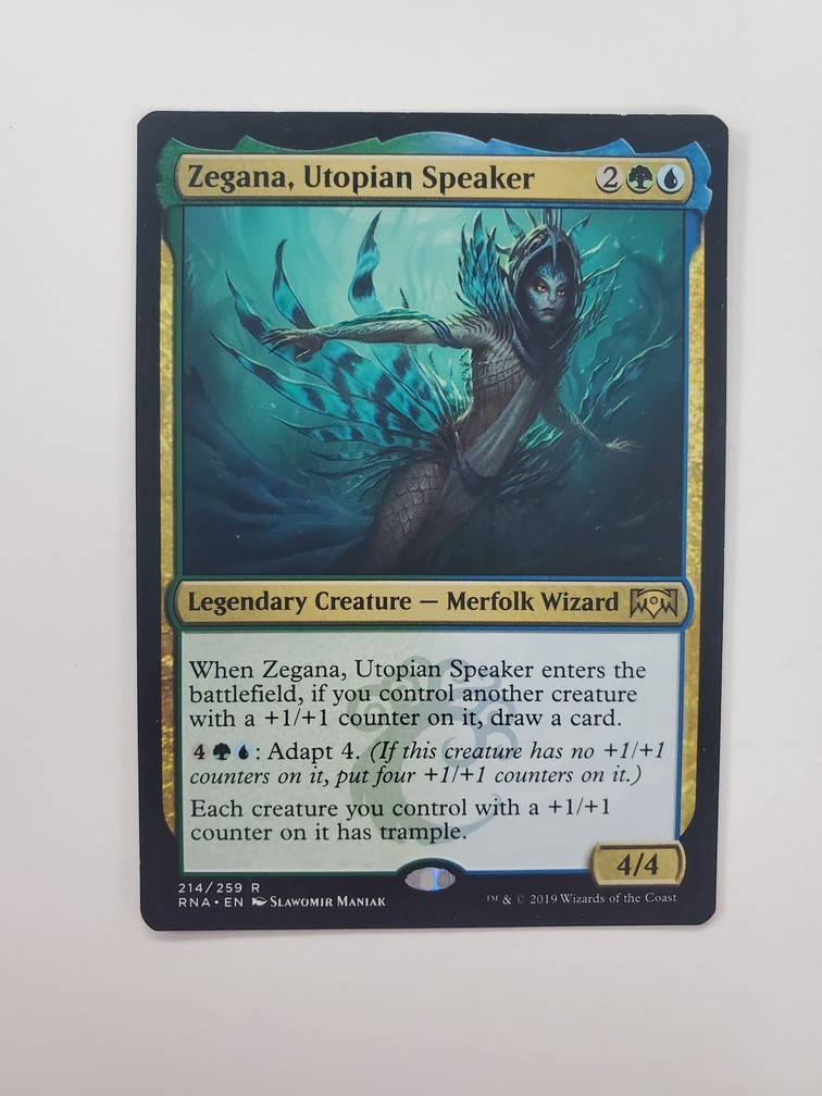 Zegana, Utopian Speaker