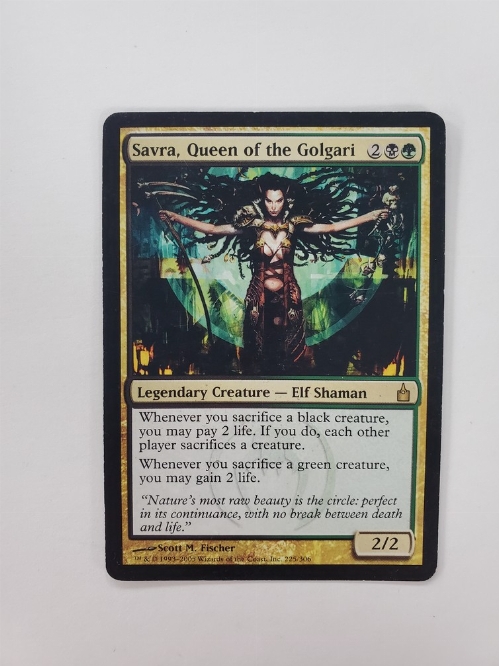 Savra, Queen of the Golgari