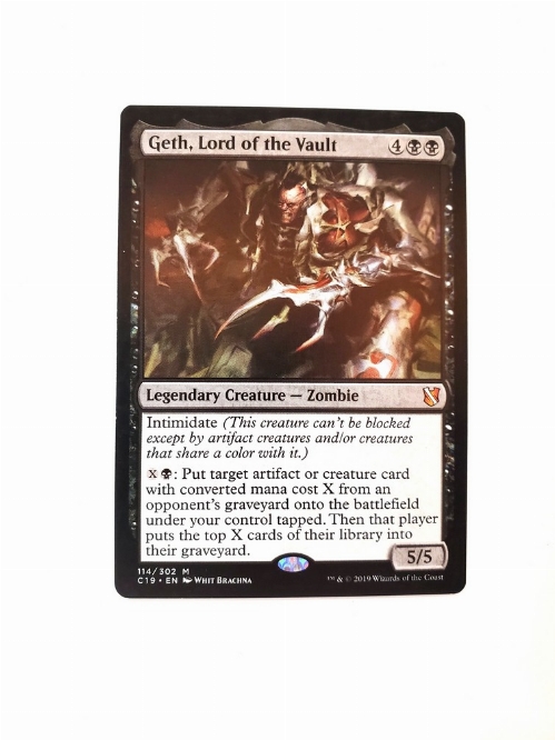 Geth, Lord of the Vault