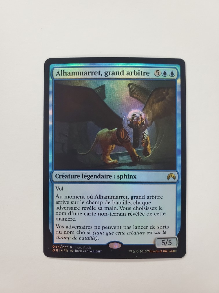 Alhammarret, High Arbiter (Francais) (Foil)