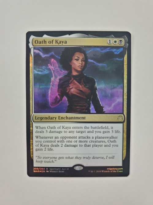 Oath of Kaya (Foil)