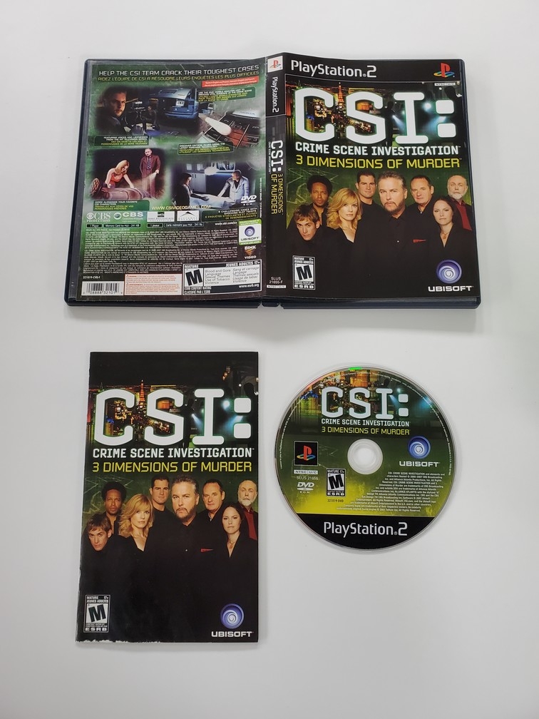 CSI: 3 Dimensions of Murder (CIB)