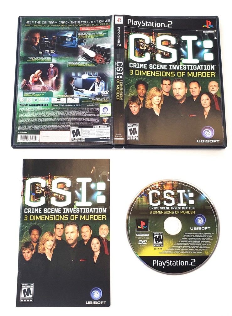 CSI: 3 Dimensions of Murder (CIB)