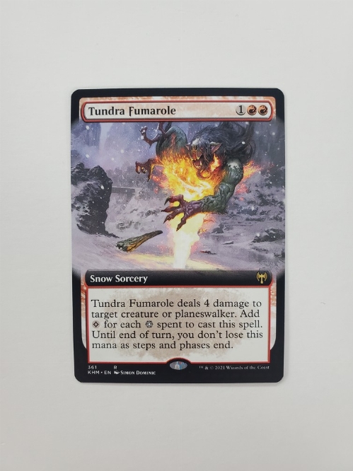 Tundra Fumarole - Extended Art