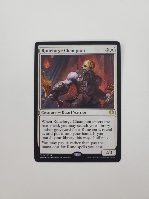 Runeforge Champion