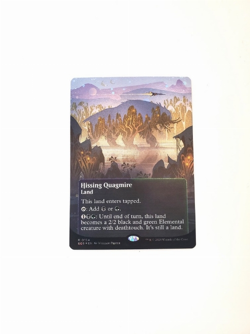 Hissing Quagmire (0154) (Borderless) (Galaxy Foil)