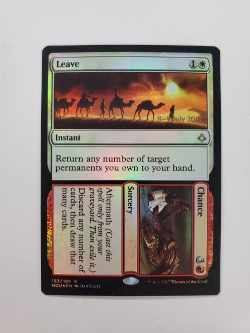 Leave // Chance (Promos) (Foil)