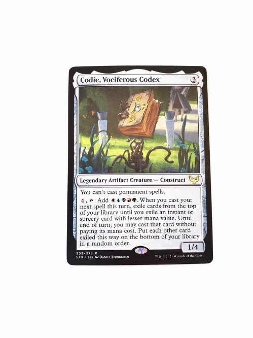 Codie, Vociferous Codex