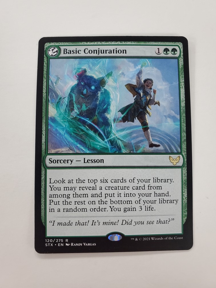 Basic Conjuration