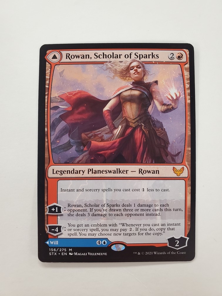 Rowan, Scholar of Sparks // Will, Scholar of Frost