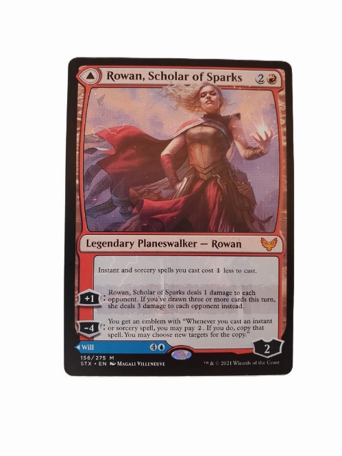Rowan, Scholar of Sparks // Will, Scholar of Frost