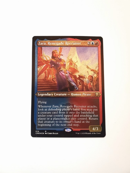 Zara, Renegade Recruiter (Foil Etched)