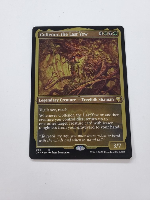 Colfenor, the Last Yew (Foil Etched)