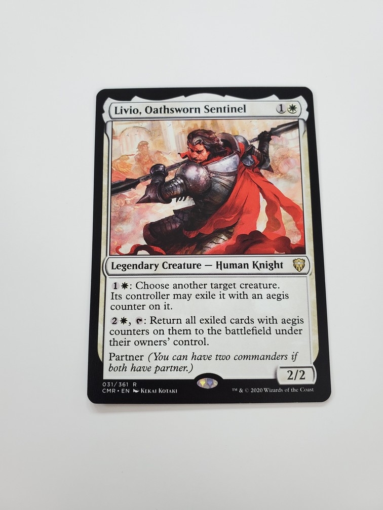 Livio, Oathsworn Sentinel