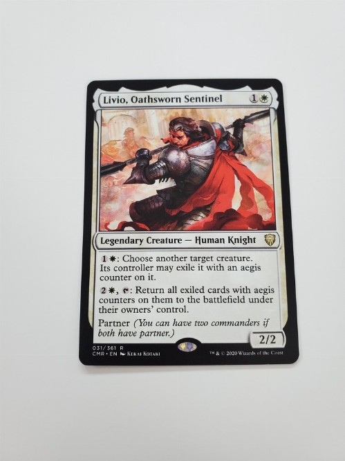 Livio, Oathsworn Sentinel