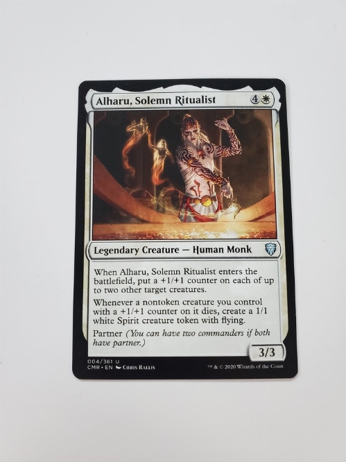 Alharu, Solemn Ritualist