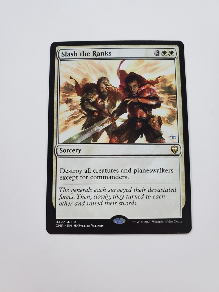 Slash the Ranks