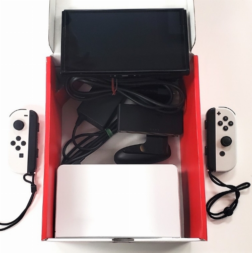 Nintendo Switch OLED White (CIB)