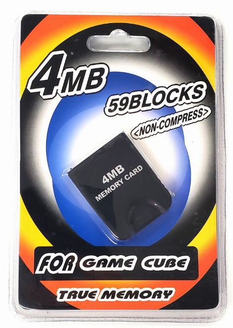 Gamecube - 4MB Memory Card (NEW)