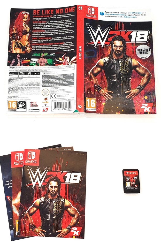 WWE 2K18 (Version Européenne) (CIB)