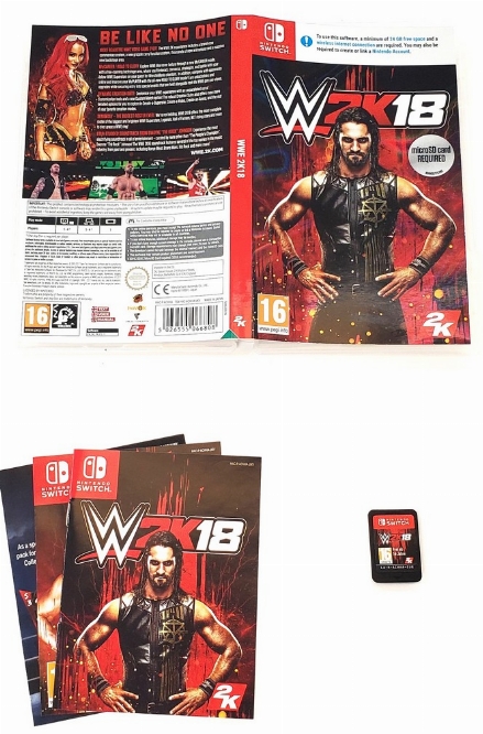 WWE 2K18 (Version Européenne) (CIB)