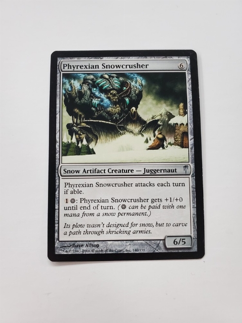 Phyrexian Snowcrusher