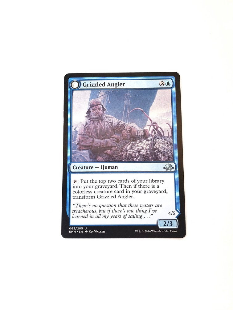 Grizzled Angler // Grisly Anglerfish