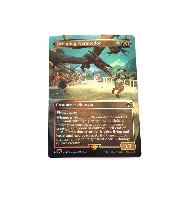 Swooping Pteranodon (Borderless) (Foil)