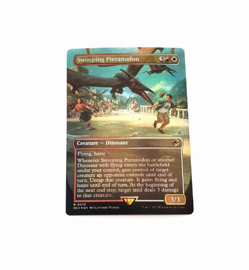 Swooping Pteranodon (Borderless) (Foil)