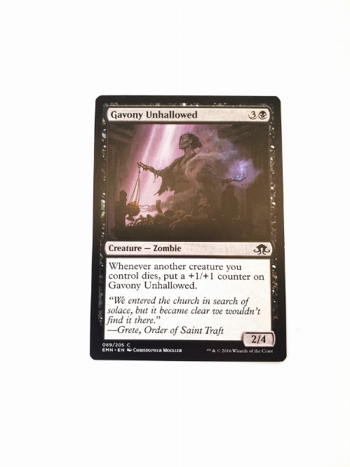 Gavony Unhallowed