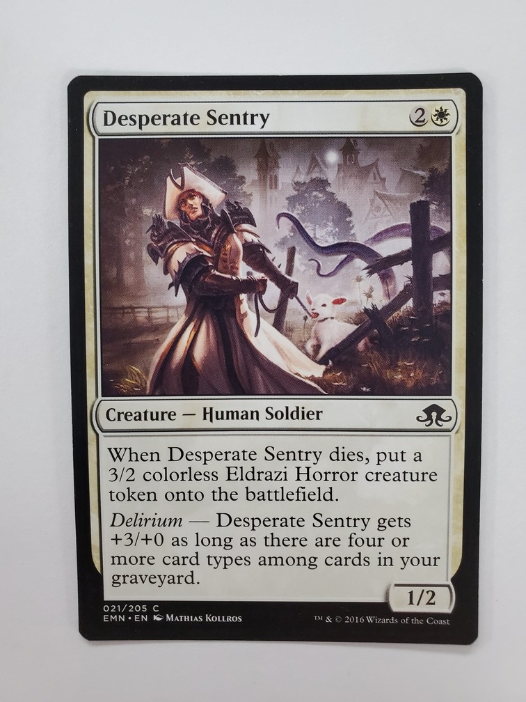 Desperate Sentry