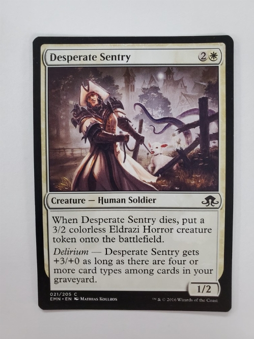 Desperate Sentry