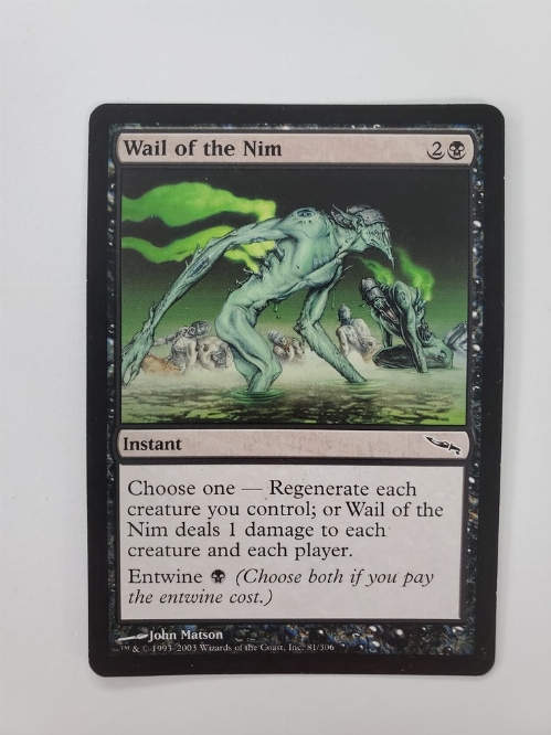 Wail of the Nim