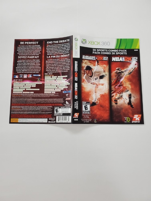 2K Sports: Major League Baseball 2K12 & NBA 2K12 (Combo Pack) (B)