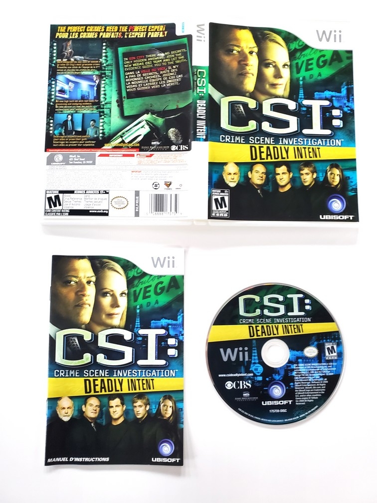 CSI: Crime Scene Investigation - Deadly Intent (CIB)