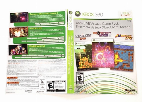 Xbox Live Arcade: Game Pack (B)