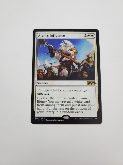 Ajani's Influence