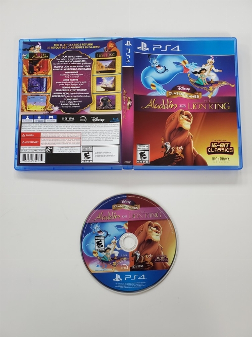 Disney Classic Games: Aladdin & The Lion King (CIB)
