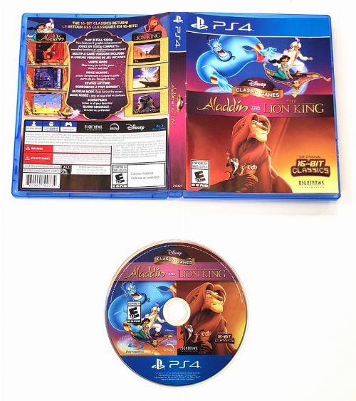Disney Classic Games: Aladdin & The Lion King (CIB)